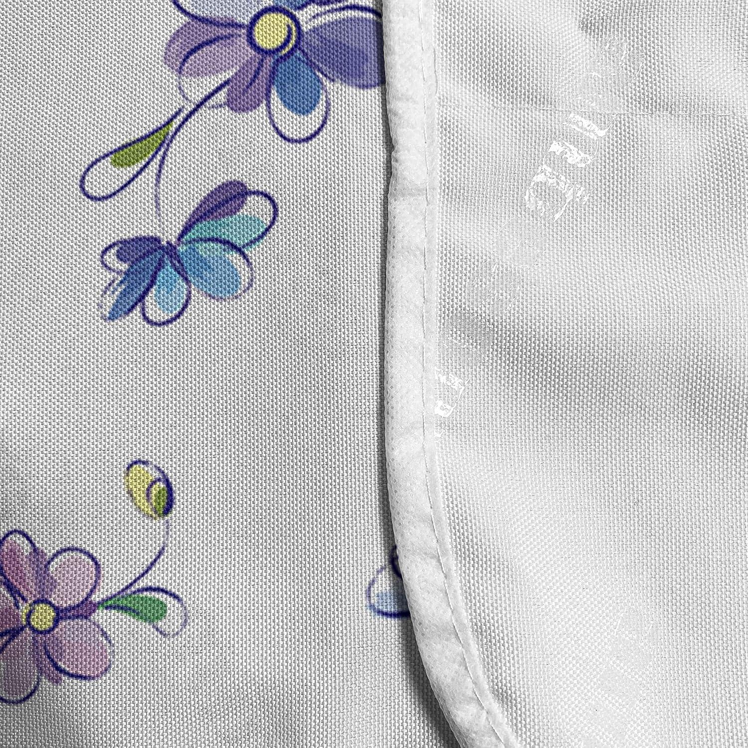 imageAmbesonne Purple Microwave Oven Cover Valentines Day Couple Wedding Bride Heart Design Image Water Resistant Organizer with Pockets for Kitchen 36 x 12 Lavender and PurplePurple Blue Pink
