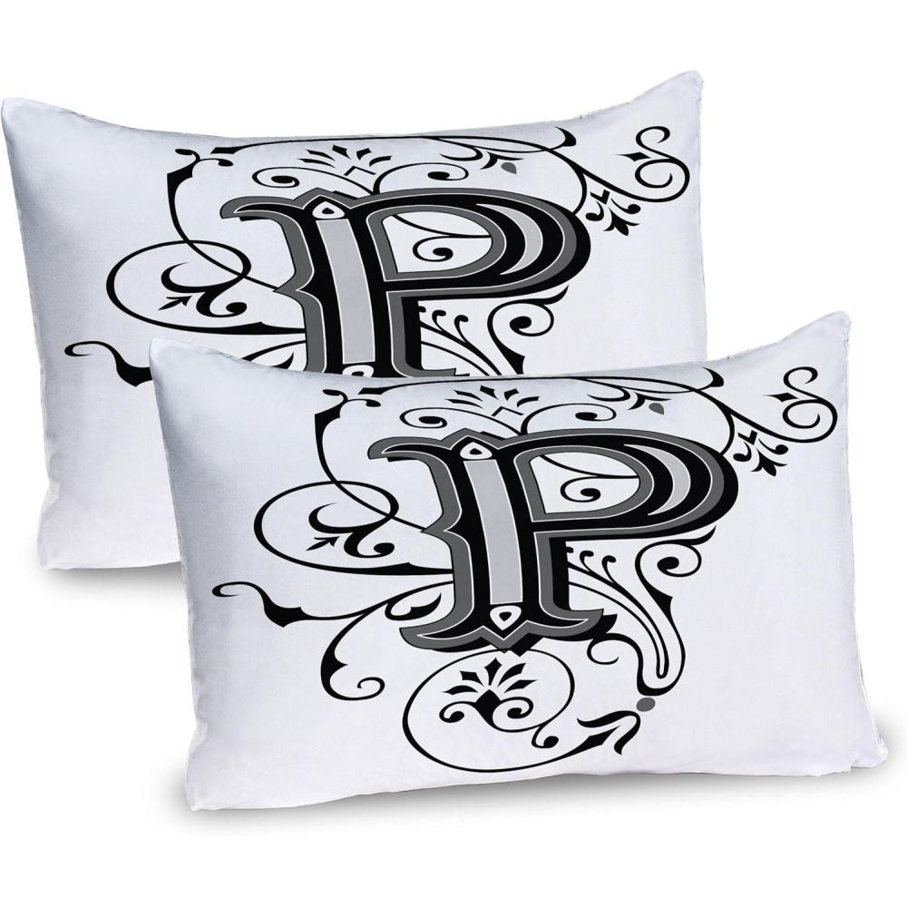 imageAmbesonne Valentines Day Pillow Sham Set of 2 Rustic Heart Over Wooden Planks Background Lovers Corner Romantic Celebration Print Quality Microfiber Bedding Item for All Seasons 26 x 20 TanBlack Grey White