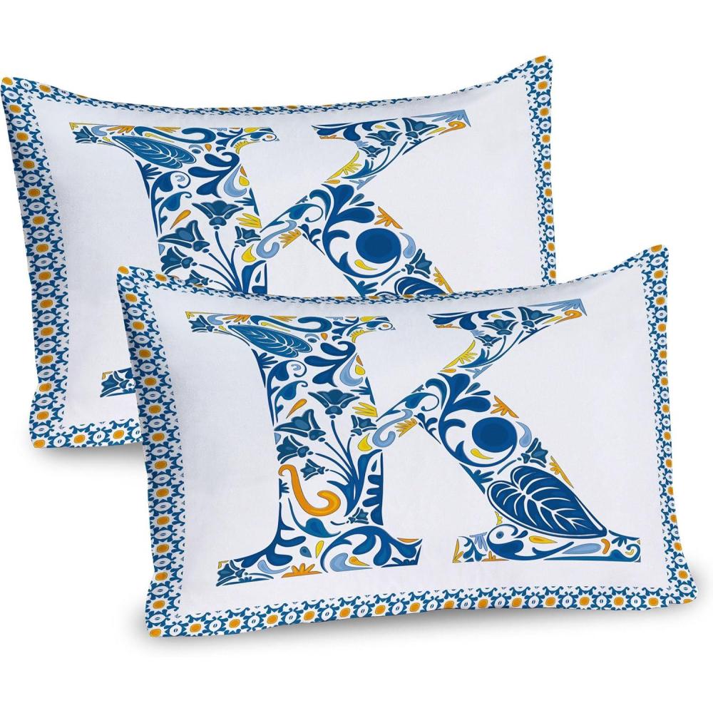 imageAmbesonne Valentines Day Pillow Sham Set of 2 Rustic Heart Over Wooden Planks Background Lovers Corner Romantic Celebration Print Quality Microfiber Bedding Item for All Seasons 26 x 20 TanBlue Yellow Orange