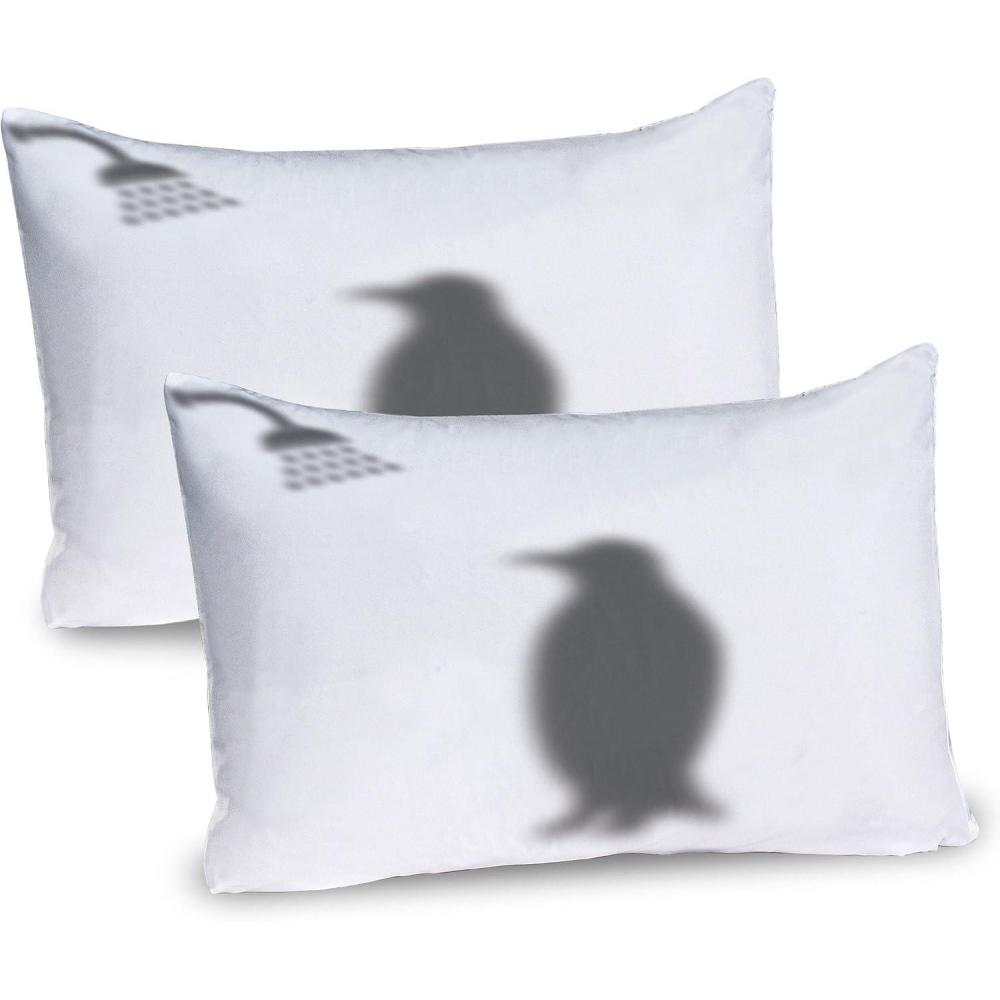 imageAmbesonne Valentines Day Pillow Sham Set of 2 Rustic Heart Over Wooden Planks Background Lovers Corner Romantic Celebration Print Quality Microfiber Bedding Item for All Seasons 26 x 20 TanGrey and White
