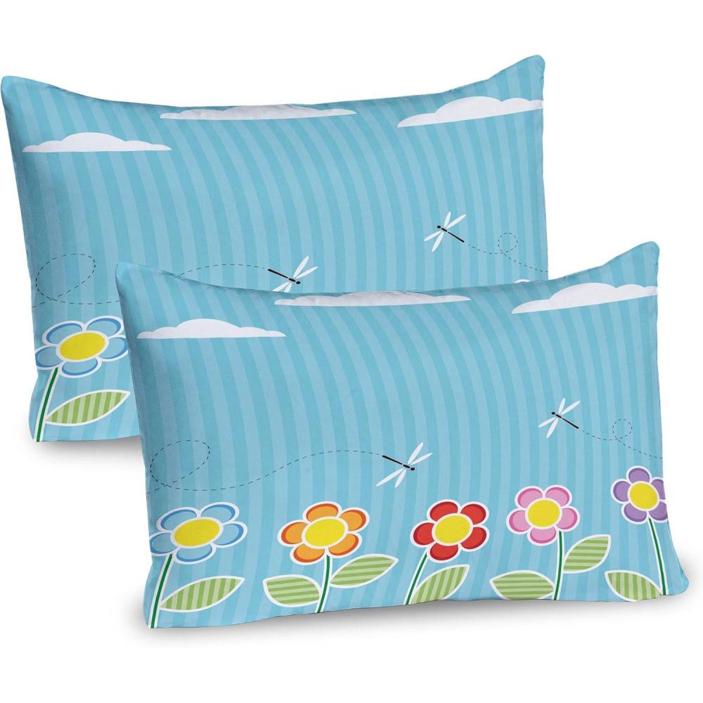 imageAmbesonne Valentines Day Pillow Sham Set of 2 Rustic Heart Over Wooden Planks Background Lovers Corner Romantic Celebration Print Quality Microfiber Bedding Item for All Seasons 26 x 20 TanSky Blue White