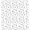 Ambesonne Christmas Duvet Cover Set, Reindeer and Snowflakes in Abstract Balls Ornament Vintage Design Paper Art Image, Decorative 3 Piece Bedding Set with 2 Pillow Shams, King Size, Beige(White)