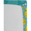 Ambesonne Christmas Fitted Sheet, Merry Christmas Lettering on an Abstract Modern Snowflake Dot Pattern, Soft Decorative Fabric Bedding All-Round Elastic Pocket, Queen Size, Charcoal Beige(Dark Seafoam Yellow)