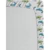 Ambesonne Christmas Fitted Sheet, Merry Christmas Lettering on an Abstract Modern Snowflake Dot Pattern, Soft Decorative Fabric Bedding All-Round Elastic Pocket, Queen Size, Charcoal Beige(Aqua Mint)