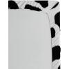 Ambesonne Christmas Fitted Sheet, Merry Christmas Lettering on an Abstract Modern Snowflake Dot Pattern, Soft Decorative Fabric Bedding All-Round Elastic Pocket, Queen Size, Charcoal Beige(Grey Charcoal White)