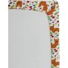 Ambesonne Christmas Fitted Sheet, Merry Christmas Lettering on an Abstract Modern Snowflake Dot Pattern, Soft Decorative Fabric Bedding All-Round Elastic Pocket, Queen Size, Charcoal Beige(Coffee Brown)