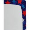 Ambesonne Christmas Fitted Sheet, Merry Christmas Lettering on an Abstract Modern Snowflake Dot Pattern, Soft Decorative Fabric Bedding All-Round Elastic Pocket, Queen Size, Charcoal Beige(Dark Blue White)