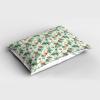 Ambesonne Christmas Pillow Sham Set of 2, Xmas Time Illustration of Globes and Pine Leaves Family Love, Quality Microfiber Bedding Item for All Seasons, 30″ x 20″, Pale Mint Green and Vermilion