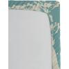 Ambesonne Eggplant Fitted Sheet, Christmas Inspired Flowers Snowflakes and Swirls in a Violet Delicate Environment, Soft Decorative Fabric Bedding All-Round Elastic Pocket, Twin Size, Violet White(Seafoam Cream)