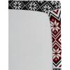 Ambesonne Eggplant Fitted Sheet, Christmas Inspired Flowers Snowflakes and Swirls in a Violet Delicate Environment, Soft Decorative Fabric Bedding All-Round Elastic Pocket, Twin Size, Violet White(Burgundy Black)