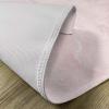 Ambesonne Marble Print Place Mats Set of 4, Murky Gemstone Scratches Natural Beauty Mineral Crystal Shape Digital, Washable Fabric Placemats for Dining Table, Standard Size, Pink White