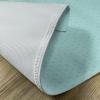 Ambesonne Nautical Place Mats Set of 4, Sea Ocean Theme Repetitive Anchors Pattern in Aquatic Tones, Washable Fabric Placemats for Dining Table, Standard Size, Pale Seafoam Pale Teal