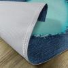 Ambesonne Navy and Teal Place Mats Set of 4, Ripped Themed Image Heart Shapes Lover Romance Valentines Day, Washable Fabric Placemats for Dining Table, Standard Size, Navy Blue and Seafoam