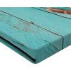 Ambesonne Puppy Fitted Sheet, Funny Christmas Themed Watercolor Painting of Happy Corgi Dog with Deer Antlers Image, Soft Decorative Fabric Bedding All-Round Elastic Pocket, Twin Size, Pale Coffee(Aqua Umber)