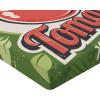 Ambesonne Puppy Fitted Sheet, Funny Christmas Themed Watercolor Painting of Happy Corgi Dog with Deer Antlers Image, Soft Decorative Fabric Bedding All-Round Elastic Pocket, Twin Size, Pale Coffee(Green Cream)