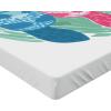 Ambesonne Puppy Fitted Sheet, Funny Christmas Themed Watercolor Painting of Happy Corgi Dog with Deer Antlers Image, Soft Decorative Fabric Bedding All-Round Elastic Pocket, Twin Size, Pale Coffee(Mint Green)