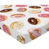 Ambesonne Puppy Fitted Sheet, Funny Christmas Themed Watercolor Painting of Happy Corgi Dog with Deer Antlers Image, Soft Decorative Fabric Bedding All-Round Elastic Pocket, Twin Size, Pale Coffee(Coral Cream)