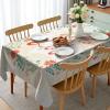 Ambesonne Saying Tablecloth, Hello My Love Valligraphy in Pastel Tones Floral Wreath Valentines Day Themed, Rectangular Table Cover for Dining Room Kitchen Decor, 60″ X 90″, Multicolor