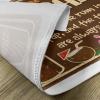 Ambesonne Tiki Bar Place Mats Set of 4, Aged Old Frame Sign of Inspirational Words Leisure Travel Print, Washable Fabric Placemats for Dining Table, Standard Size, Brown Cream