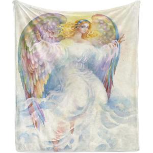 Ambesonne Aunt Gift Blanket, Custom Best Auntie Present for Birthday & Christmas from Niece Nephew, Flannel Fleece Bed & Throw Cover Filled with Appreciation Love Words, 50″ x 70″, Jade Green(White Multicolor)