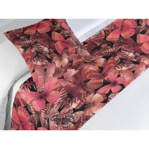 Ambesonne Christmas Floral Bed Runner Set, Simple Design Botany Pattern Winter Rabbits Snowflakes Circles, Decorative Bedding Scarf and a Pillow Sham for Hotels Homes, Twin, Dark Sea Green White(Coral Pale Ruby and Burgundy)