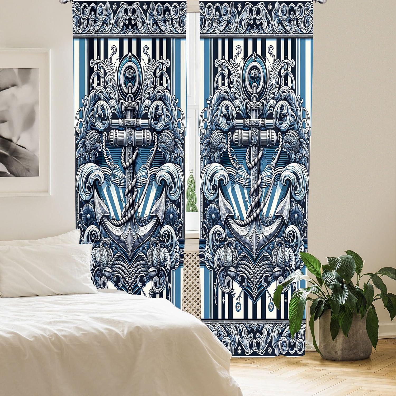 imageAmbesonne Dinosaur Curtains Delicate Cartoon Animals of Jurassic Scenario Funny Jungle Pastel Tones Window Treatments 2 Panel Set for Living Room Bedroom Pair of 28 x 95 Blush Blue Grey WhiteSea Blue White Dark Grey