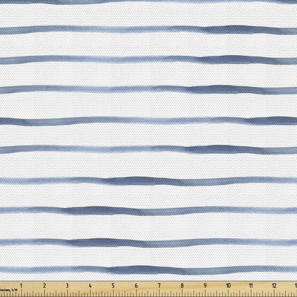 imageAmbesonne Black and White Fabric by The Yard Monochrome Background with Square Shapes Diagonal Pattern Modern Geometric Decorative Fabric for Upholstery and Home Accents 2 Yards Black CharcoalNight Blue White