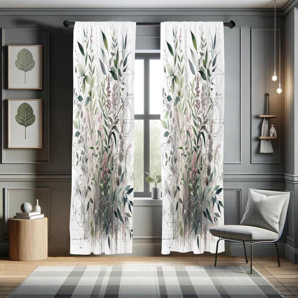 imageAmbesonne Dinosaur Curtains Delicate Cartoon Animals of Jurassic Scenario Funny Jungle Pastel Tones Window Treatments 2 Panel Set for Living Room Bedroom Pair of 28 x 95 Blush Blue Grey WhiteLaurel Green Multicolor