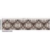 Ambesonne Black and White Fabric by The Yard, Monochrome Background with Square Shapes Diagonal Pattern Modern Geometric, Decorative Fabric for Upholstery and Home Accents, 2 Yards, Black Charcoal(Beige Brown)