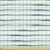 Ambesonne Black and White Fabric by The Yard, Monochrome Background with Square Shapes Diagonal Pattern Modern Geometric, Decorative Fabric for Upholstery and Home Accents, 2 Yards, Black Charcoal(Night Blue)