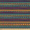 Ambesonne Black and White Fabric by The Yard, Monochrome Background with Square Shapes Diagonal Pattern Modern Geometric, Decorative Fabric for Upholstery and Home Accents, 2 Yards, Black Charcoal(Teal Plum)