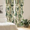 Ambesonne Dinosaur Curtains, Delicate Cartoon Animals of Jurassic Scenario Funny Jungle Pastel Tones, Window Treatments 2 Panel Set for Living Room Bedroom, Pair of – 28″ x 95″, Blush Blue Grey White(Laurel Green Teal Beige)