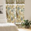 Ambesonne Dinosaur Curtains, Delicate Cartoon Animals of Jurassic Scenario Funny Jungle Pastel Tones, Window Treatments 2 Panel Set for Living Room Bedroom, Pair of – 28″ x 95″, Blush Blue Grey White(Sand Brown and Laurel Green)