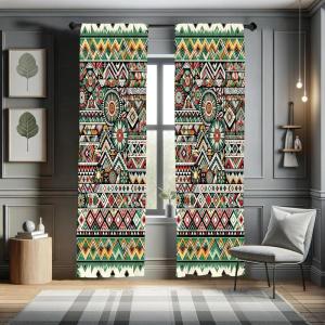 Ambesonne Dinosaur Curtains, Delicate Cartoon Animals of Jurassic Scenario Funny Jungle Pastel Tones, Window Treatments 2 Panel Set for Living Room Bedroom, Pair of – 28″ x 95″, Blush Blue Grey White(Green Ruby Beige)