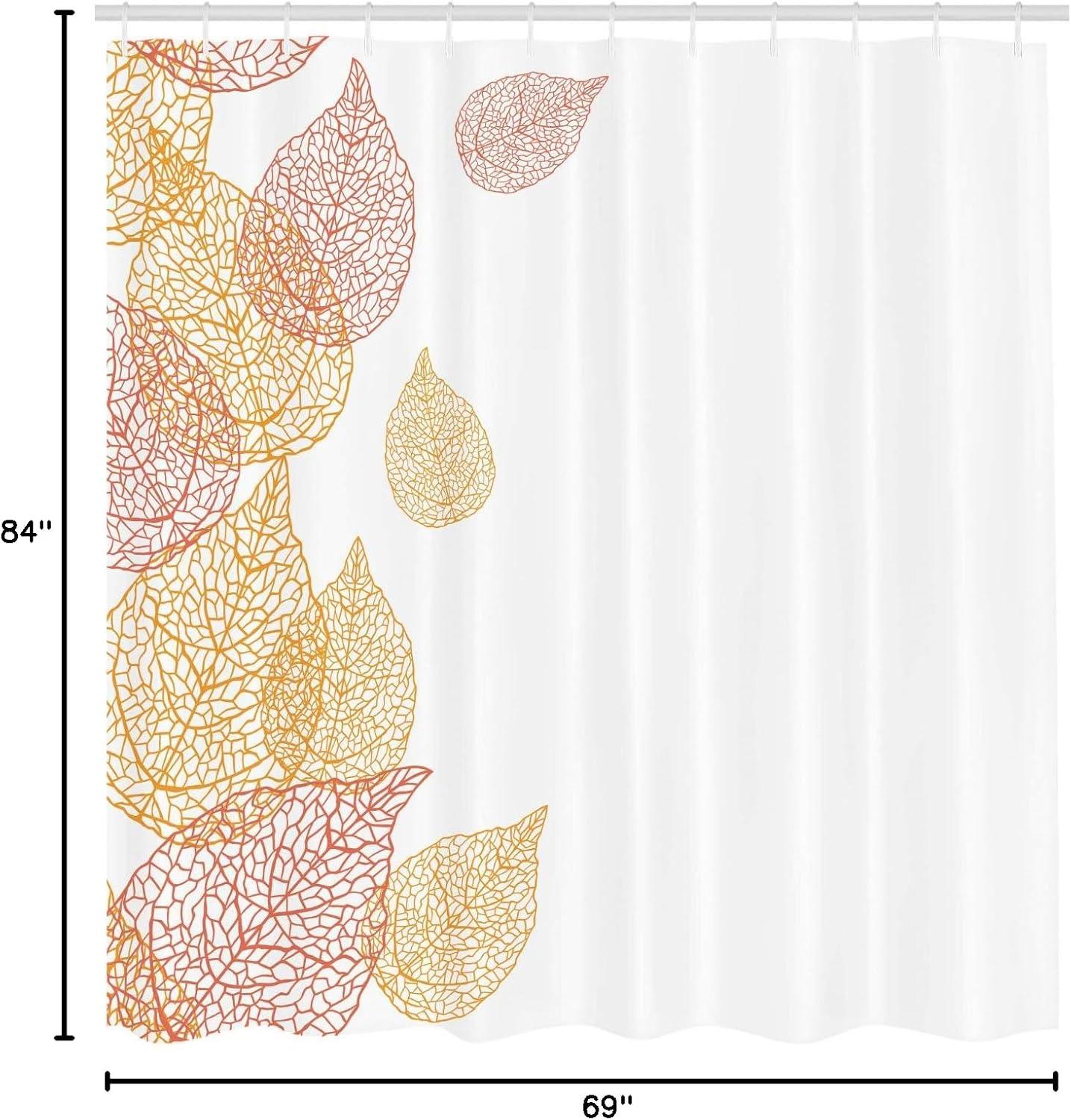 imageAmbesonne Fantasy Shower Curtain Hot Air Balloons in The Clouds Dream Journey to Secret Paradise Romantic Design Cloth Fabric Bathroom Decor Set with Hooks 69 W x 75 L Purple WhiteMarigold Coral