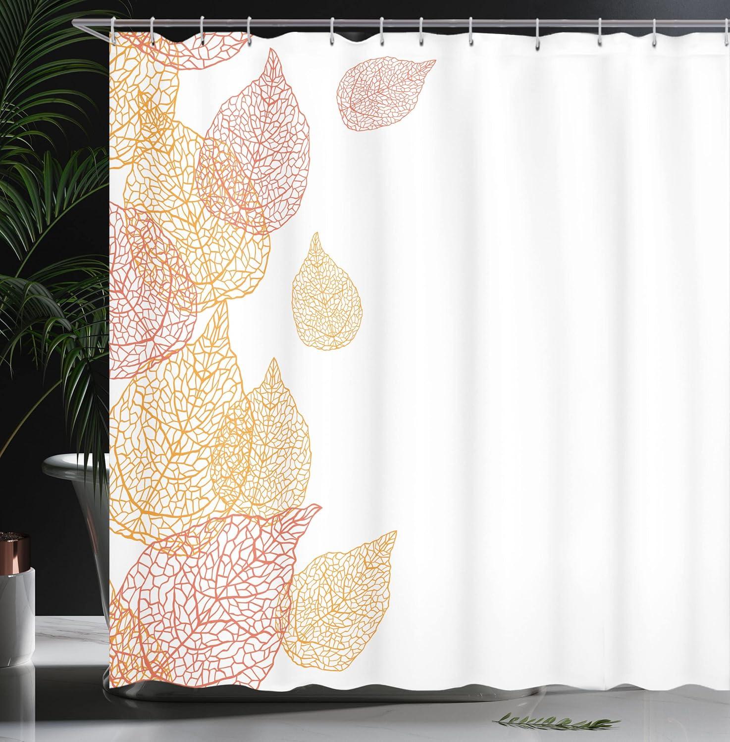 imageAmbesonne Fantasy Shower Curtain Hot Air Balloons in The Clouds Dream Journey to Secret Paradise Romantic Design Cloth Fabric Bathroom Decor Set with Hooks 69 W x 75 L Purple WhiteMarigold Coral
