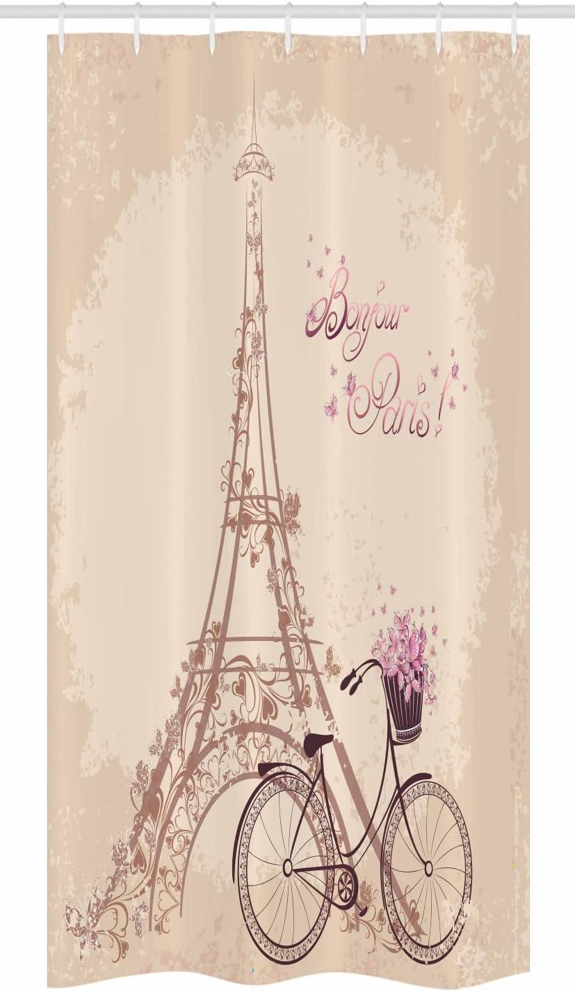 imageAmbesonne Fantasy Shower Curtain Hot Air Balloons in The Clouds Dream Journey to Secret Paradise Romantic Design Cloth Fabric Bathroom Decor Set with Hooks 69 W x 75 L Purple WhiteCream Pink