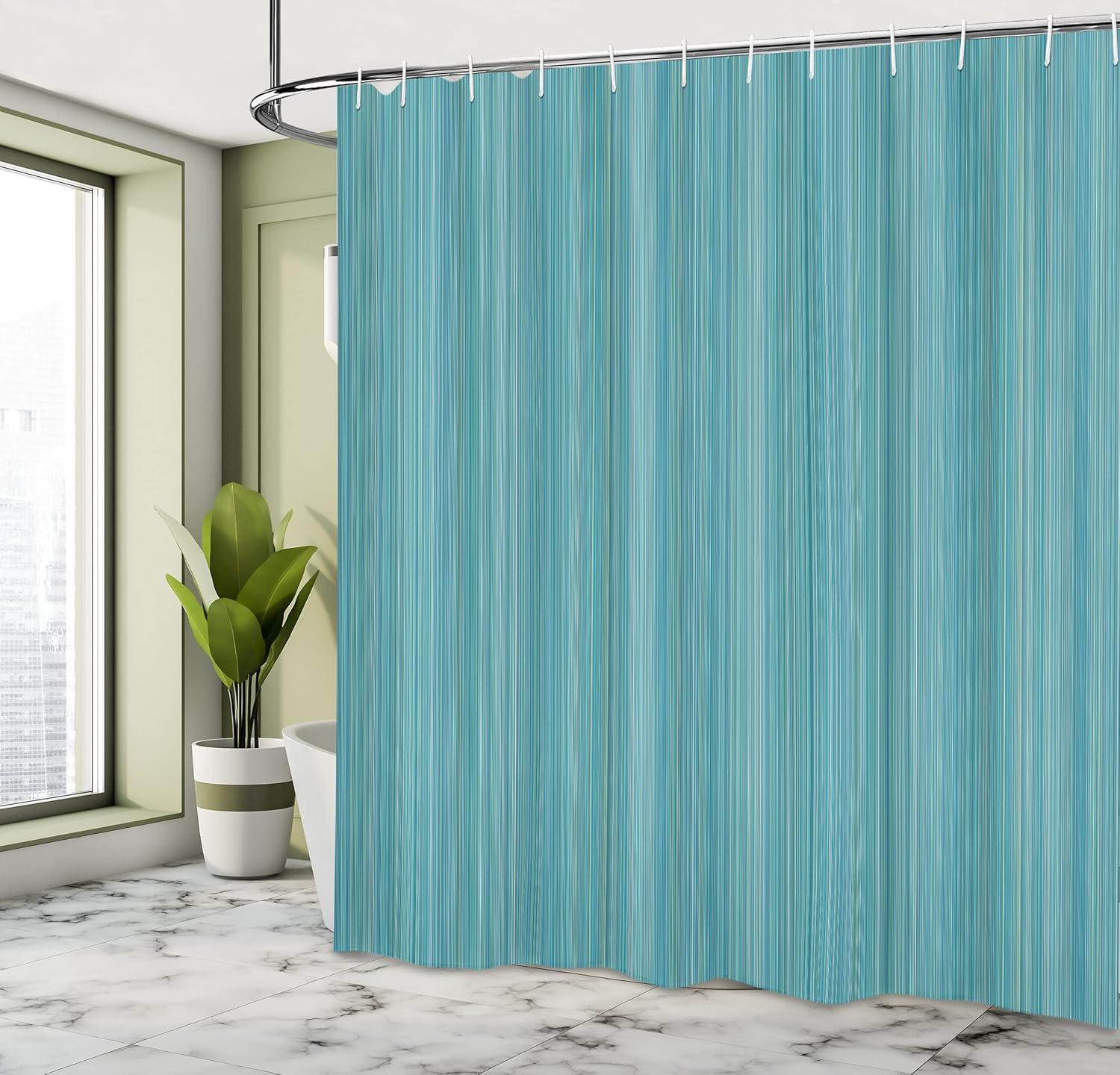 imageAmbesonne Fantasy Shower Curtain Hot Air Balloons in The Clouds Dream Journey to Secret Paradise Romantic Design Cloth Fabric Bathroom Decor Set with Hooks 69 W x 75 L Purple WhiteFern Green Blue
