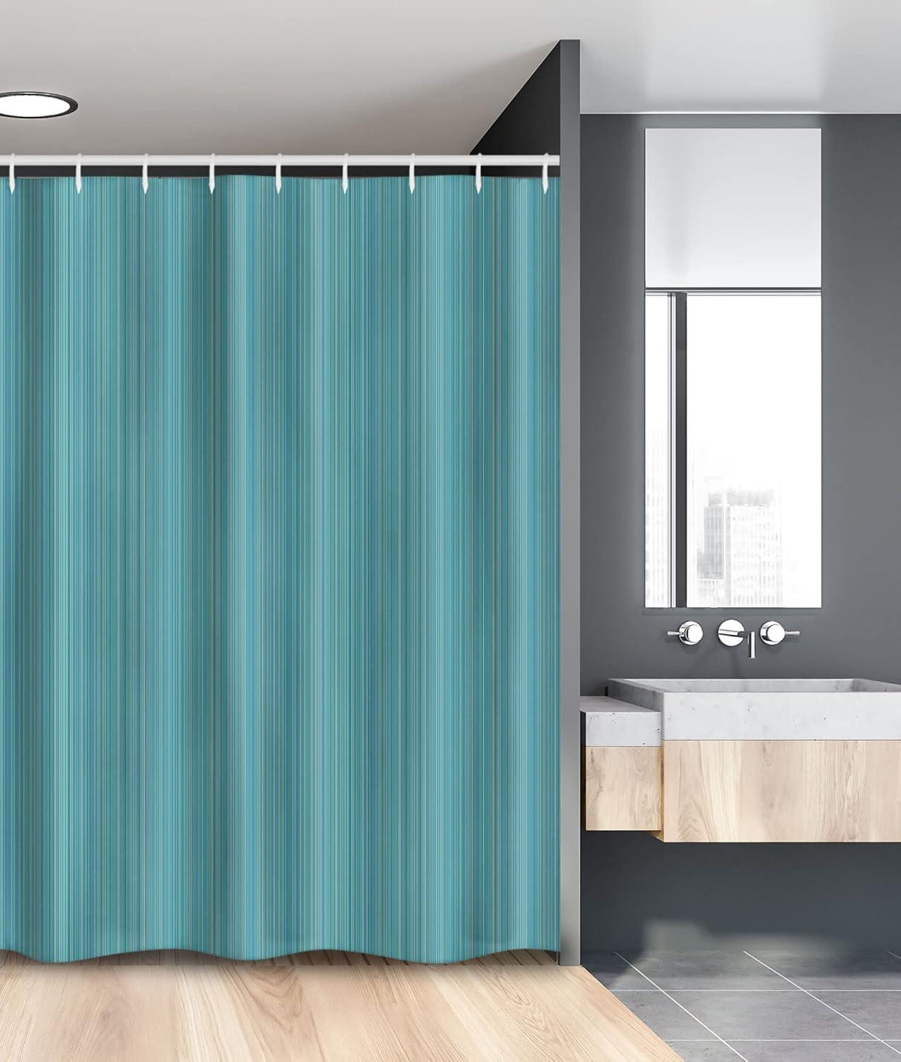 imageAmbesonne Fantasy Shower Curtain Hot Air Balloons in The Clouds Dream Journey to Secret Paradise Romantic Design Cloth Fabric Bathroom Decor Set with Hooks 69 W x 75 L Purple WhiteFern Green Blue