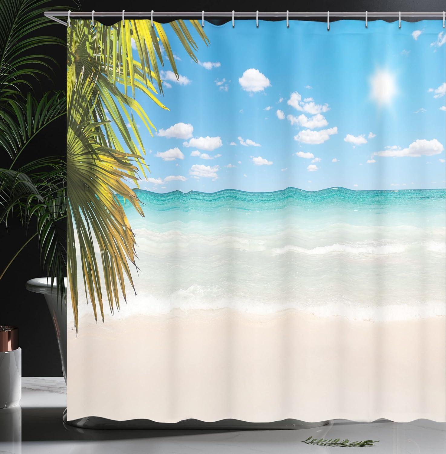 imageAmbesonne Fantasy Shower Curtain Hot Air Balloons in The Clouds Dream Journey to Secret Paradise Romantic Design Cloth Fabric Bathroom Decor Set with Hooks 69 W x 75 L Purple WhiteTurquoise Cream