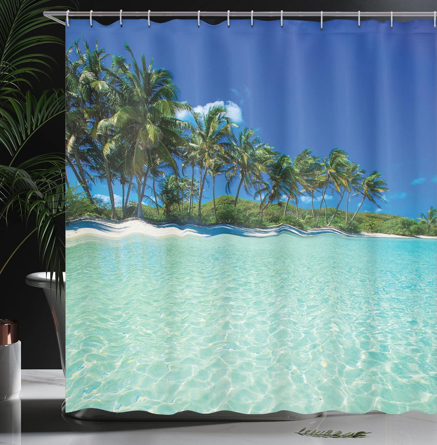 imageAmbesonne Fantasy Shower Curtain Hot Air Balloons in The Clouds Dream Journey to Secret Paradise Romantic Design Cloth Fabric Bathroom Decor Set with Hooks 69 W x 75 L Purple WhiteGreen Turquoise