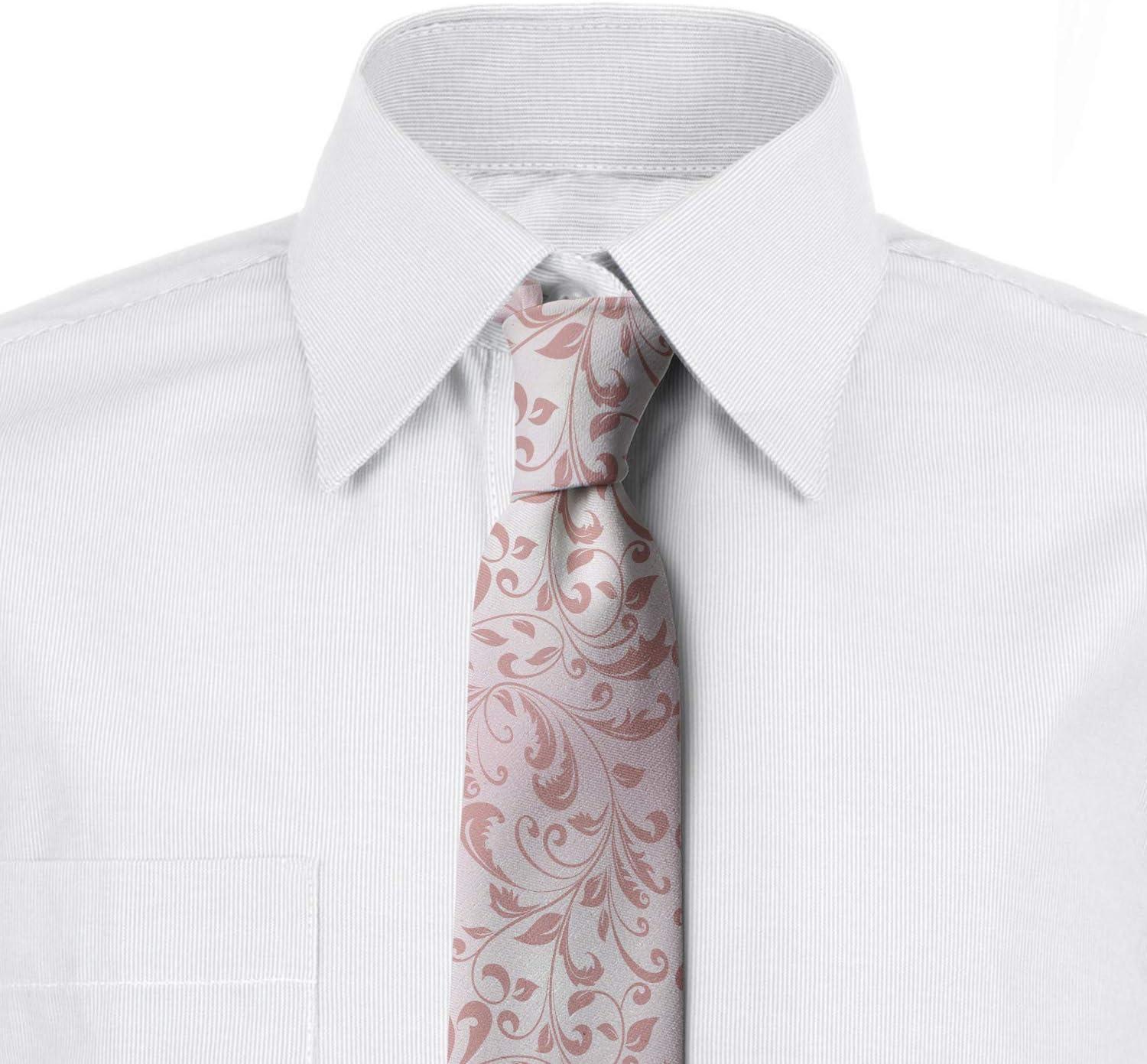 imageAmbesonne Multicolor Modern Mens TieBlush and Rose