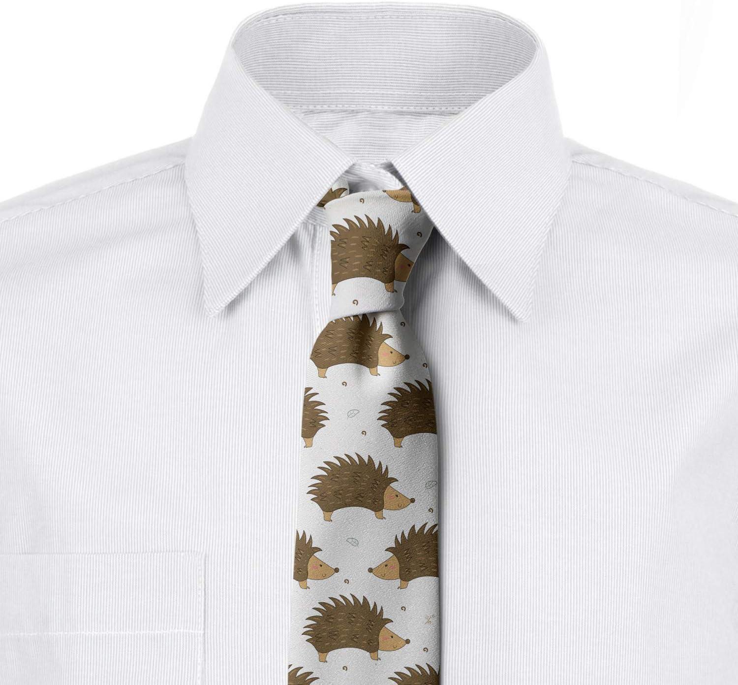 imageAmbesonne Multicolor Modern Mens TieBrown Caramel