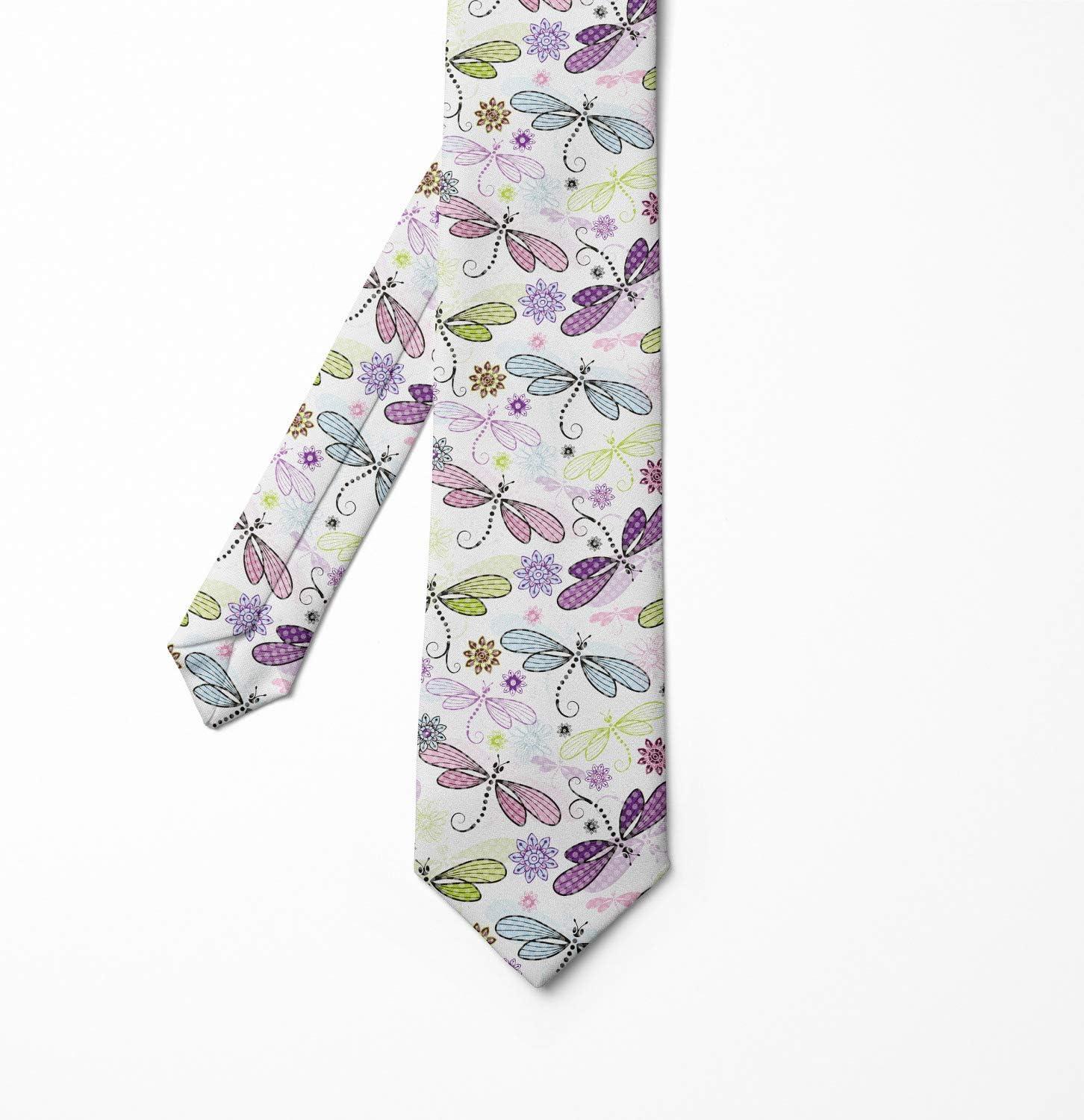 imageAmbesonne Multicolor Modern Mens TiePale Blue Purple