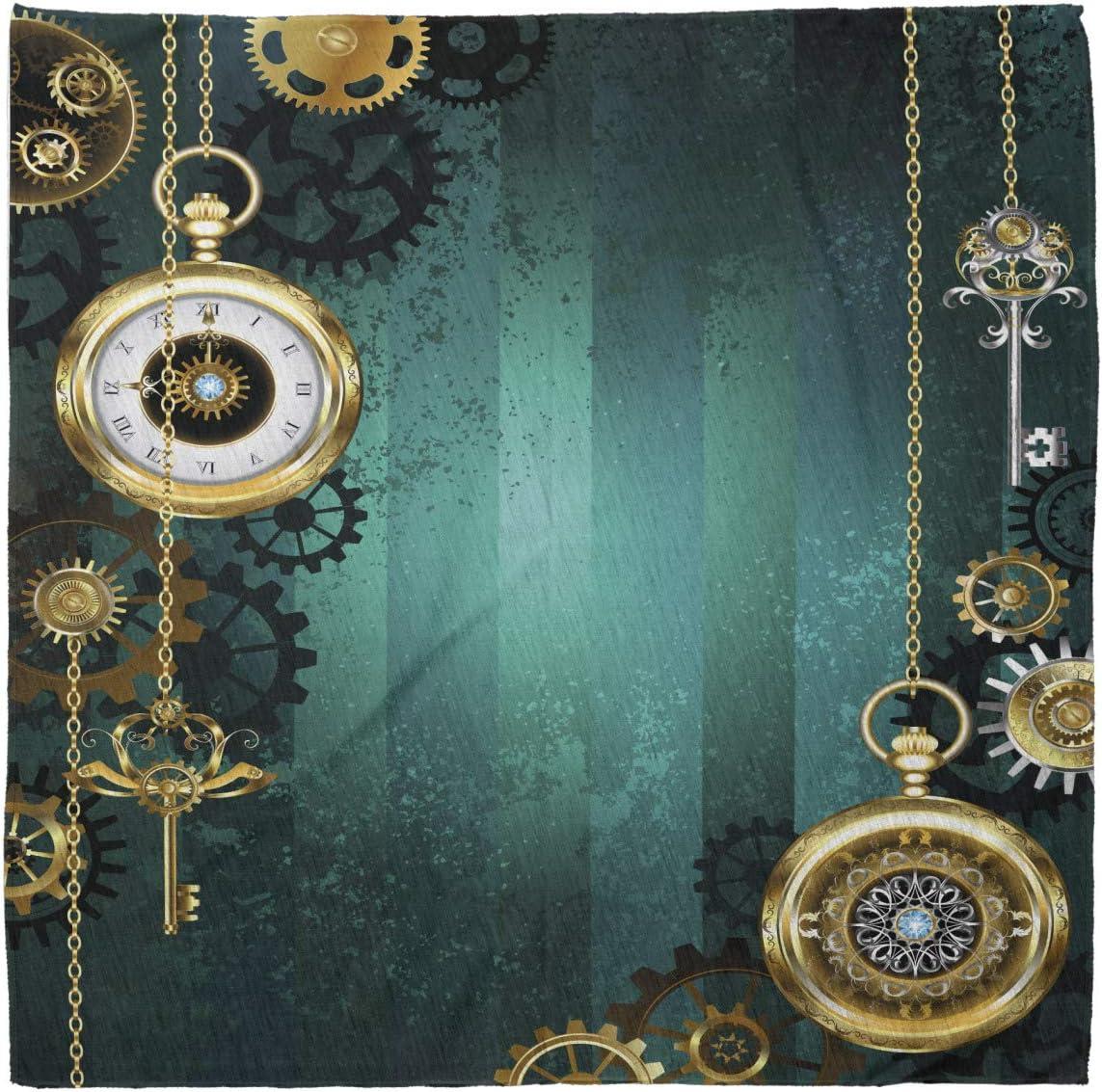 imageAmbesonne Unisex BandanaGreen Gold