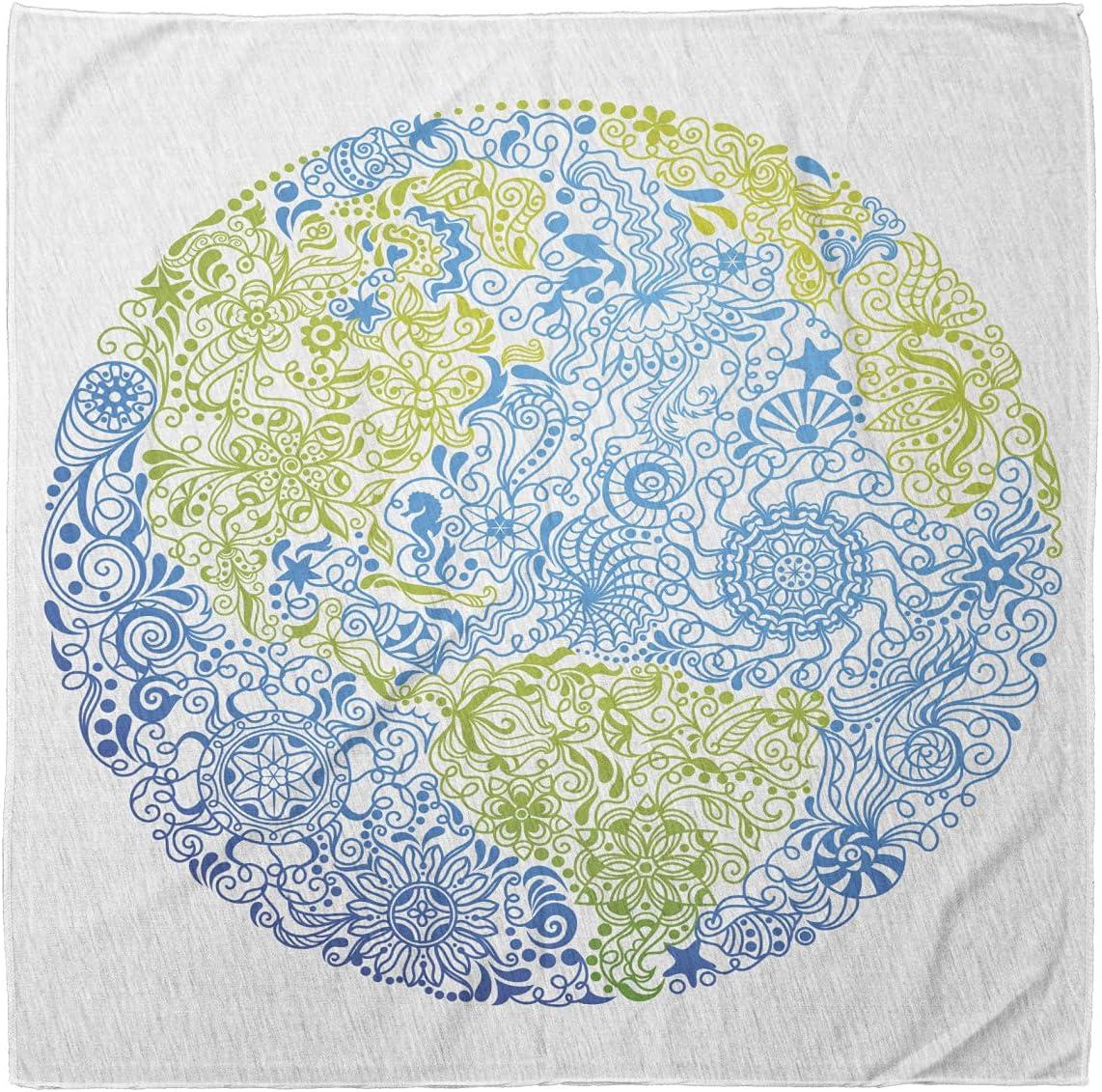 imageAmbesonne Unisex BandanaLime Green