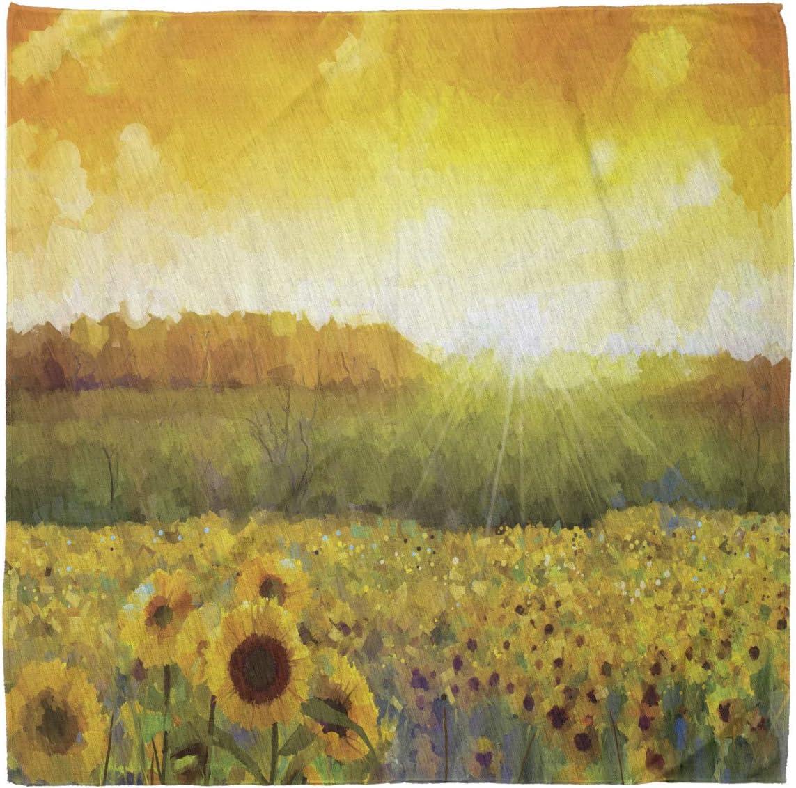 imageAmbesonne Unisex BandanaOrange Yellow