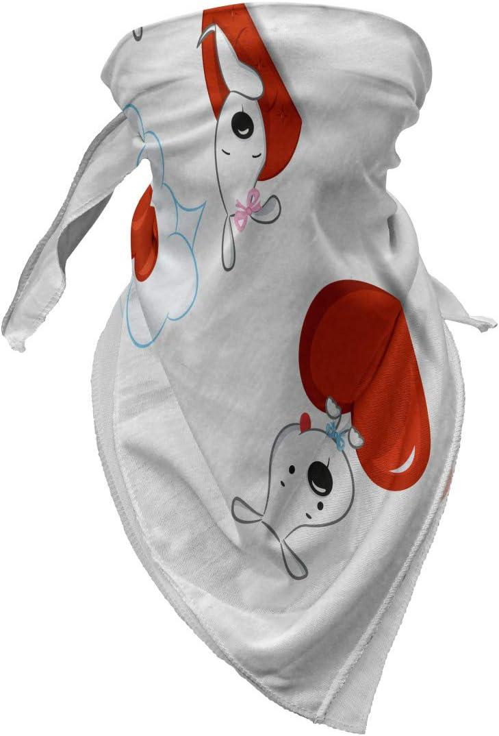 imageAmbesonne Unisex BandanaRed White