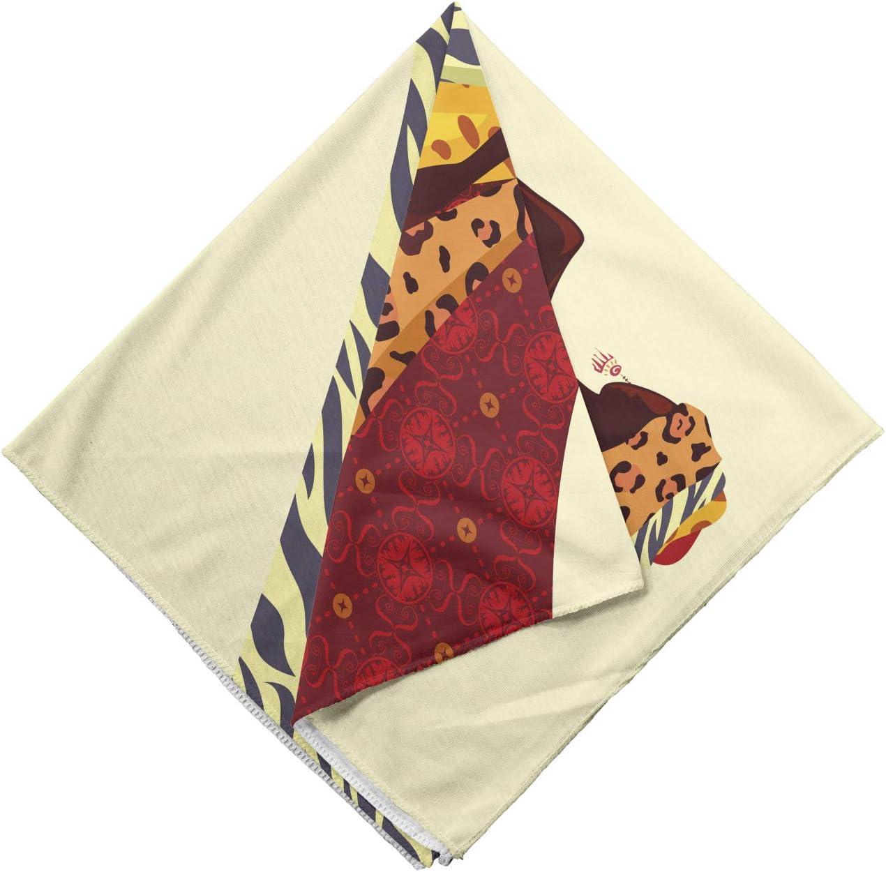 imageAmbesonne Unisex BandanaWhite Teal