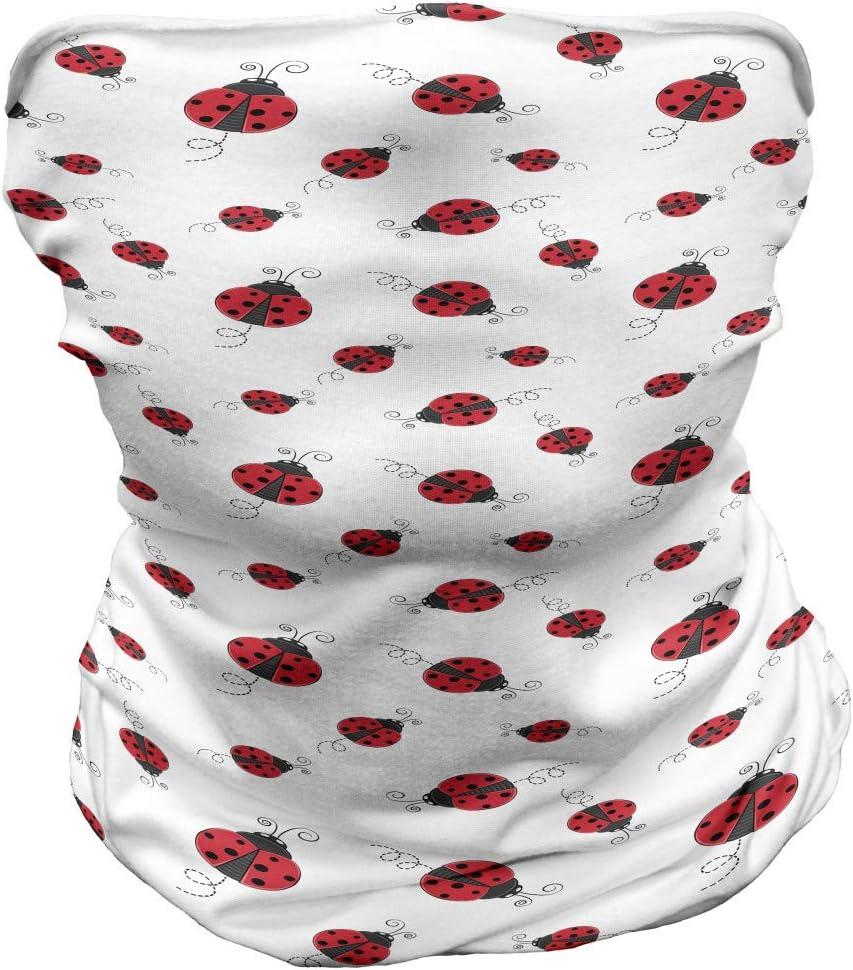 imageAmbesonne Unisex Multicolor Face and Neck WarmersDotted Winged Animals